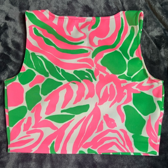 Lilly Pulitzer | Tops | Lilly Pulitzer Athletic Crop Top | Poshmark